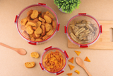 FEEL FRESH ROUND CONTAINER SET OF 3