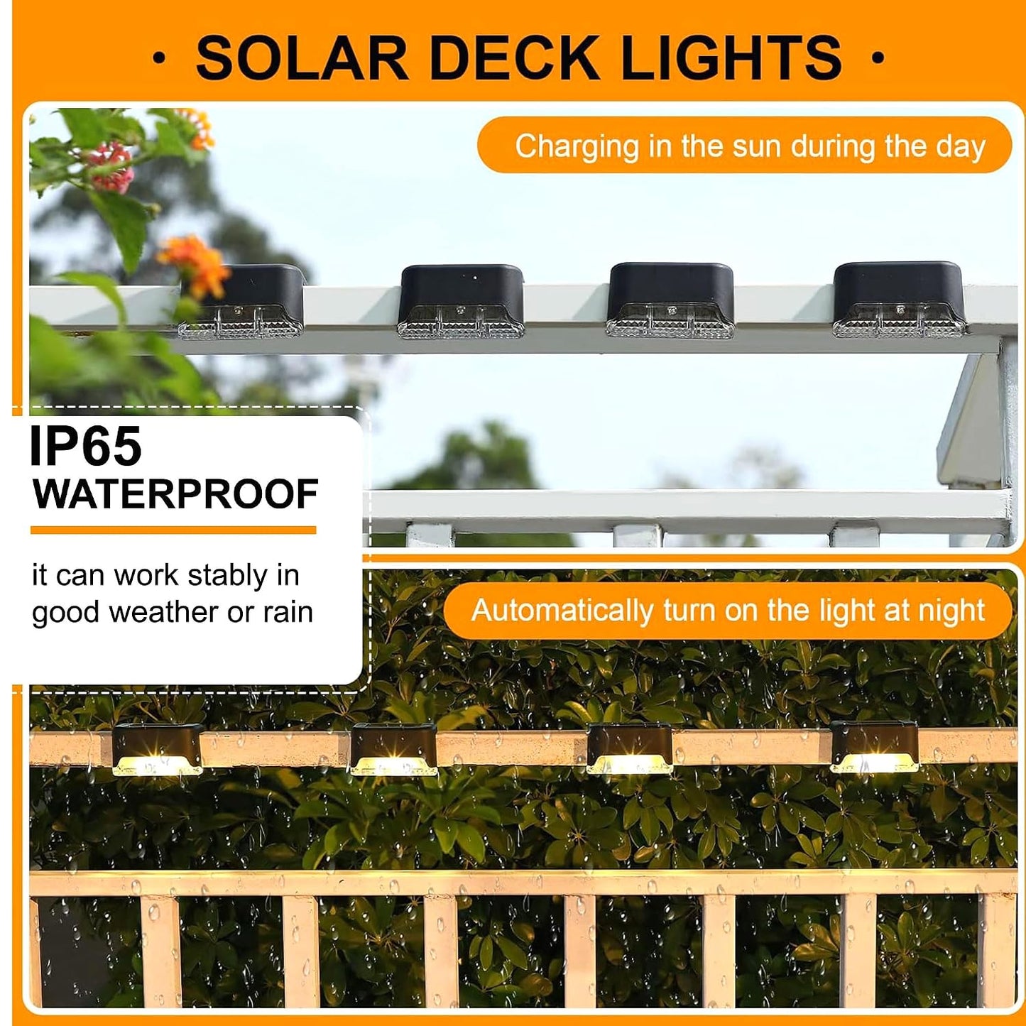 Solar Powered LED Outdoor Light – Wireless Waterproof Garden & Wall Light