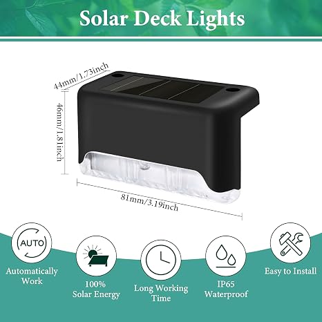 Solar Powered LED Outdoor Light – Wireless Waterproof Garden & Wall Light
