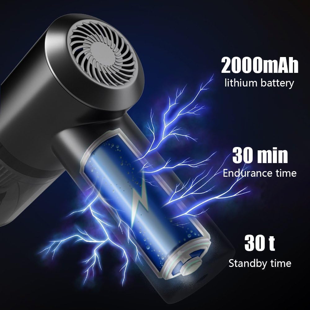 3-in-1 Portable Mini Vacuum Cleaner – Compact Handheld Dust & Debris Cleaner